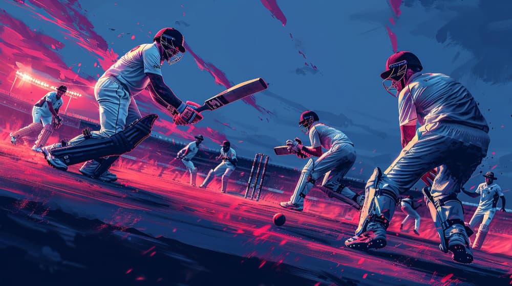 Winter Cricket Program background